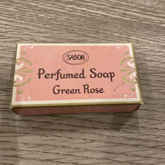 SABON(サボン)のSABON グリーンローズ　ソープ　化粧石けん　 コスメ/美容のボディケア(ボディソープ/石鹸)の商品写真