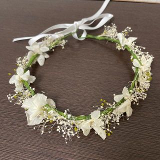 契約済み　ベビー　花冠　かすみ草(その他)