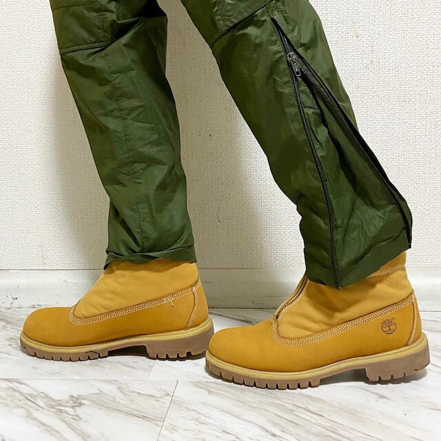 Timberland(ティンバーランド)の超希少 00s timberland × wool rich ブーツ メンズの靴/シューズ(ブーツ)の商品写真