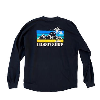 ロンハーマン(Ron Herman)の西海岸スタイル☆LUSSO SURF トロピカルロンT スウェット　Lサイズ☆(スウェット)