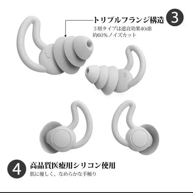 iMeBoBo 耳栓　いびき対策 仕事 勉強 睡眠 安眠 水泳( コスメ/美容のオーラルケア(口臭防止/エチケット用品)の商品写真