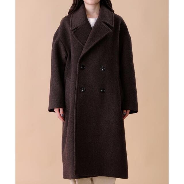 FREAK'S STORE - 尾州ウールビックシルエットPコート FREAK'S STOREの FREAK'S STORE - 尾州ウールビックシルエットPコート FREAK'S STOREの