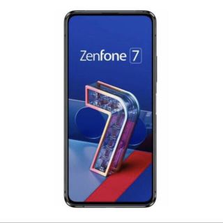 エイスース(ASUS)のASUS zenfone7 パステルホワイト 新品開封済み　SIMフリー(スマートフォン本体)