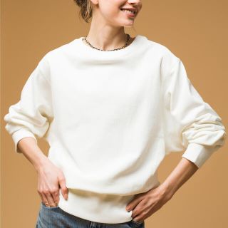 ロンハーマン(Ron Herman)のRH Vintage Basic Sweat Pullover ホワイト(トレーナー/スウェット)