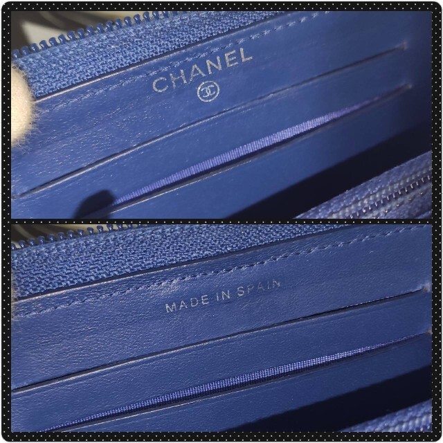 CHANEL(シャネル)のなすび様専用ボーイシャネル マトラッセ ウォレット ラウンド ✨極美品✨正規品✨ レディースのファッション小物(ポーチ)の商品写真