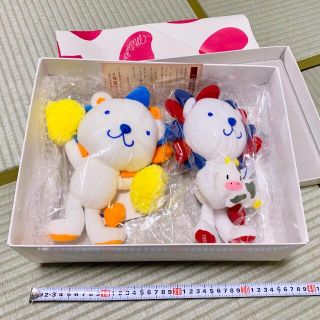 ミツコシ(三越)の三越　ライオンのぬいぐるみ2体セット(ぬいぐるみ)