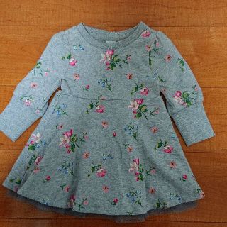 ベビーギャップ(babyGAP)のギャップ サラジェシカパーカー 花柄ワンピース 90cm(ワンピース)