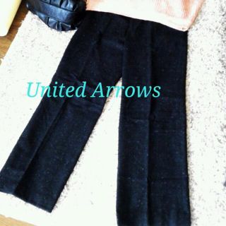 ユナイテッドアローズ(UNITED ARROWS)のUnited Arrows  黒パンツ(カジュアルパンツ)