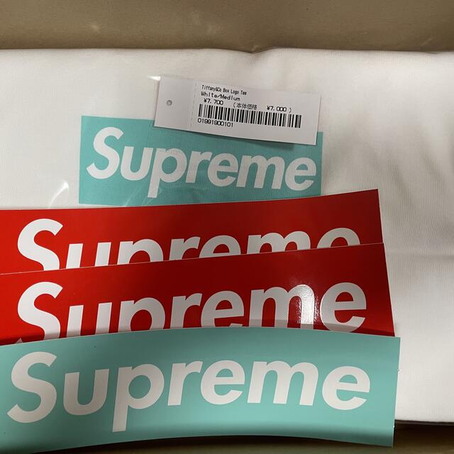 TシャツシュプリームSupreme Tiffany & Co. Box Logo Tee