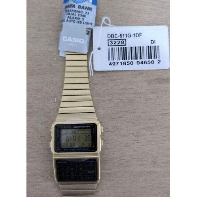 CASIO(カシオ)のCASIO カシオ データバンク DBC-611G-1 メンズの時計(腕時計(デジタル))の商品写真