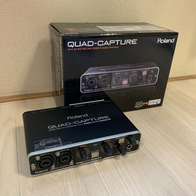 【箱付き】Roland QUAD-CAPTURE UA-55オーディオインターフェイス