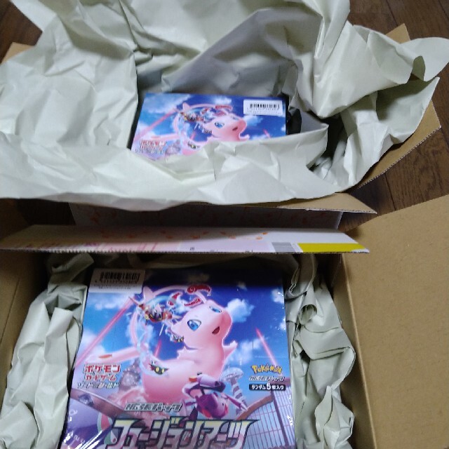 トレーディングカードポケカ　フュージョンアーツ　シュリンク付き2BOX