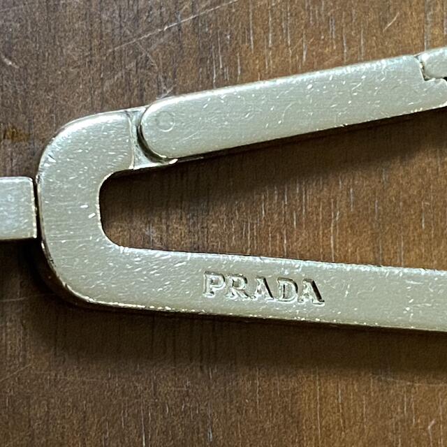 PRADA(プラダ)の【レア！】PRADA（プラダ）キーリング メンズのファッション小物(キーホルダー)の商品写真