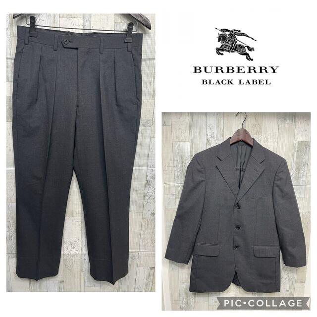 BURBERRY BLACK LABEL(バーバリーブラックレーベル)の美品‼️ 定価10万円以上　バーバリー　ブラックレーベル　36サイズ　Sサイズ メンズのスーツ(セットアップ)の商品写真