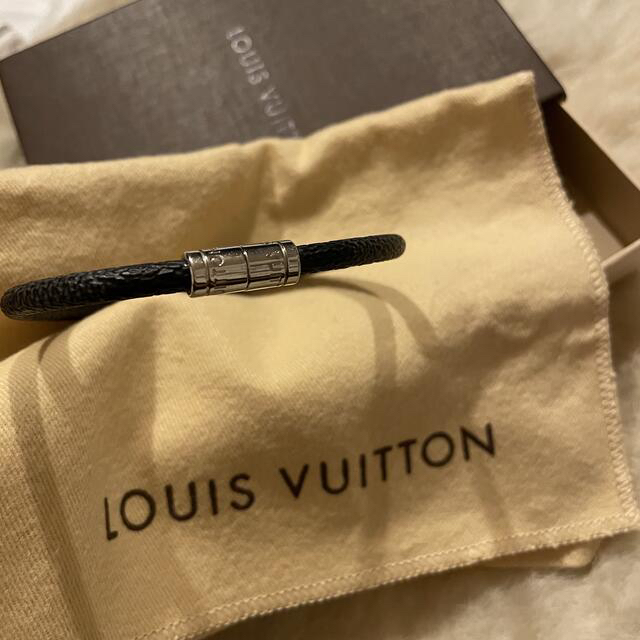 LOUIS VUITTON(ルイヴィトン)のシーユエン様専用⚡️正規品 ルイヴィトン ダミエブレスレット メンズのアクセサリー(ブレスレット)の商品写真