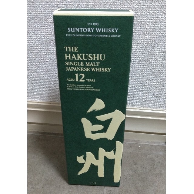 サントリー(サントリー)のサントリーシングルモルトウイスキー 白州 12年 700ml 食品/飲料/酒の酒(ウイスキー)の商品写真