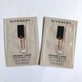 ジバンシィ(GIVENCHY)のジバンシー プリズムリーブルスキンケアリンググロウ 2包(ファンデーション)