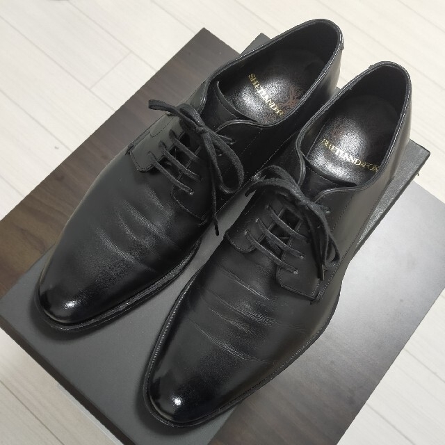 REGAL(リーガル)のSHETLANDFOX 076F ブラッドフォード ブラック 7.5 メンズの靴/シューズ(ドレス/ビジネス)の商品写真