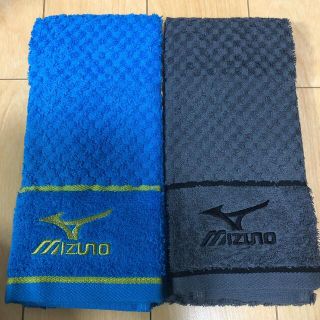 ミズノ(MIZUNO)のミズノ MIZUNO フェイスタオル スポーツタオル 2枚(タオル/バス用品)