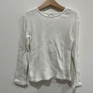 ユナイテッドアローズグリーンレーベルリラクシング(UNITED ARROWS green label relaxing)のgreen label relaxing リブトップス　リブカットソー(Tシャツ/カットソー)