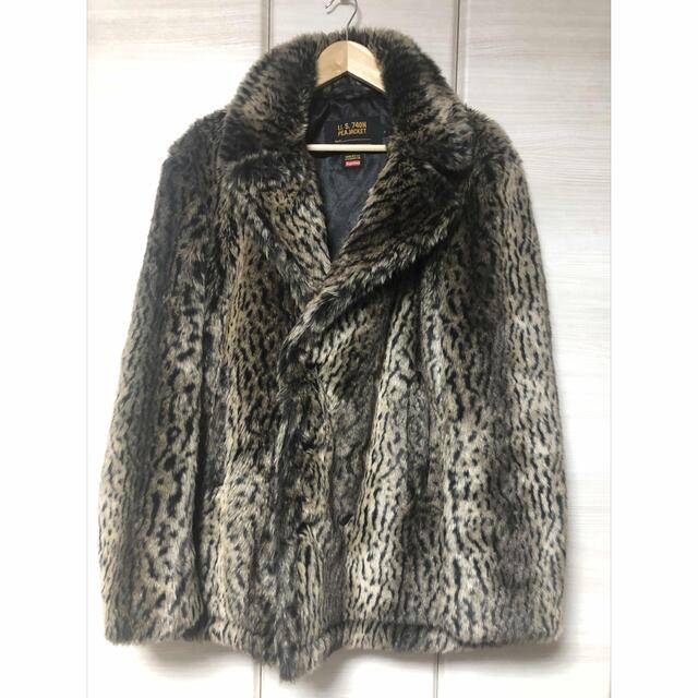 ジャケット/アウター今市隆二着 supreme Schott leopard Fur Peacoat