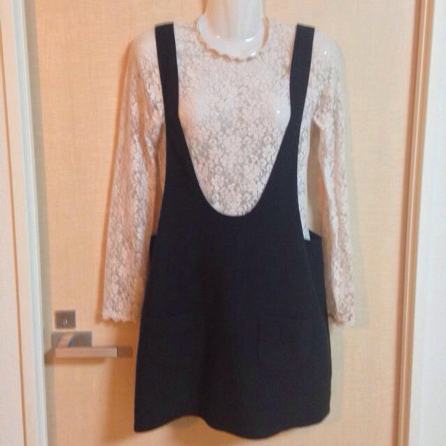 JILLSTUART - バックリボンジャンパースカート