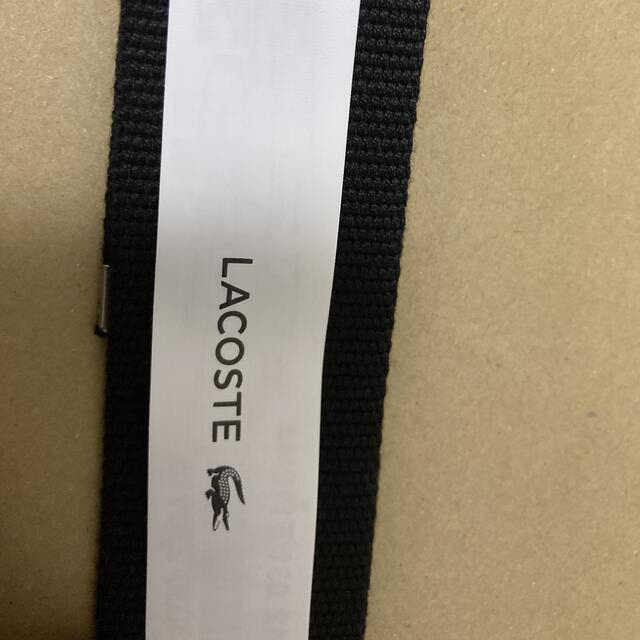 LACOSTE(ラコステ)のLACOSTE / ラコステ　L.12.12 布ベルト　ガチャベルト　110 メンズのファッション小物(ベルト)の商品写真