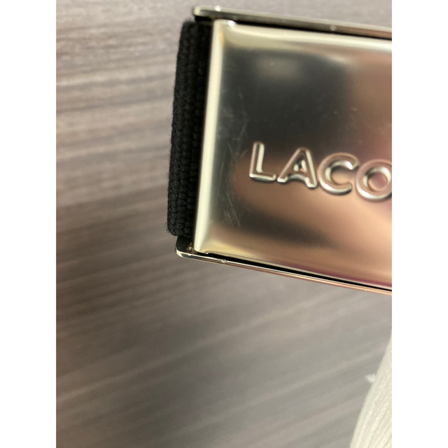 LACOSTE(ラコステ)のLACOSTE / ラコステ　L.12.12 布ベルト　ガチャベルト　110 メンズのファッション小物(ベルト)の商品写真