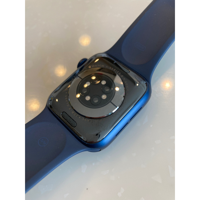 Apple Watch 6 40mm ブルーアルミニウムケース ディープネイビー | www