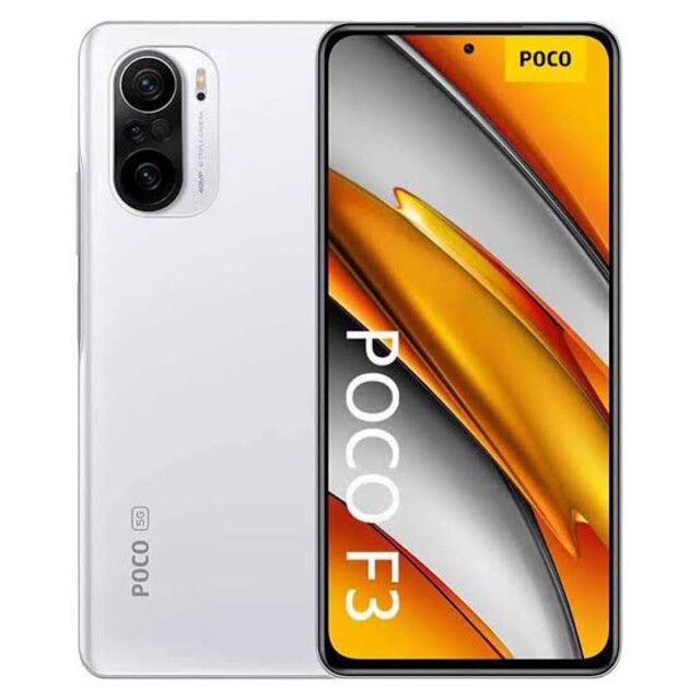 Poko(ポコ)のPOCO F3 8GB + 256GB ホワイト グローバル版 スマホ/家電/カメラのスマートフォン/携帯電話(スマートフォン本体)の商品写真