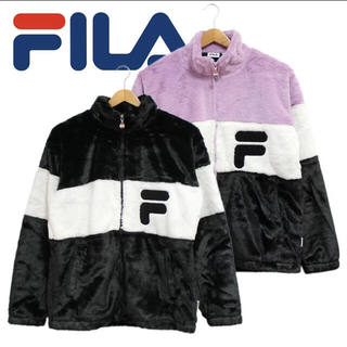 フィラ(FILA)の新品未使用　FILA フィラ アウター　ファージャケット　男女兼用　ユニセックス(毛皮/ファーコート)