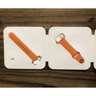 エルメス(Hermes)の【新品未使用】【最終価格】Apple Watchエルメス38mmラバーバンド(ラバーベルト)