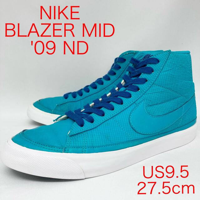 NIKE(ナイキ)のナイキ BLAZER MID '09 ND ブレイザー US9.5 27.5cm メンズの靴/シューズ(スニーカー)の商品写真