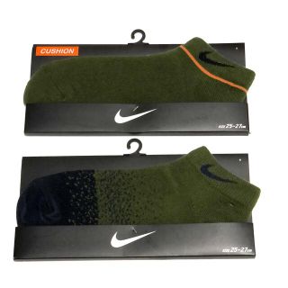 ナイキ(NIKE)の新品★ナイキ★スニーカー★ソックス★靴下★25～27cm★カーキ(ソックス)