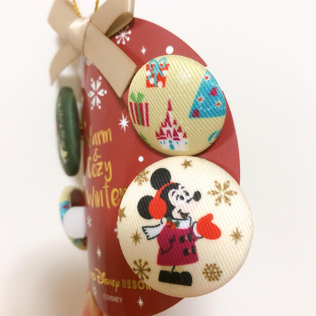 Disney(ディズニー)のディズニー クリスマス ヘアゴム ミッキー エンタメ/ホビーのおもちゃ/ぬいぐるみ(キャラクターグッズ)の商品写真