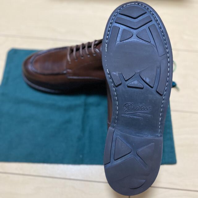 Paraboot(パラブーツ)のparaboot  Uチップ　シャンボード　ブラウン　7ハーフF メンズの靴/シューズ(ドレス/ビジネス)の商品写真