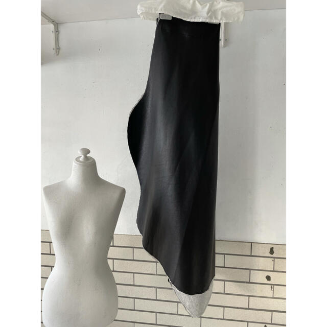 Maison Martin Margiela本革ラップスカート Maison Martin Margiela本革ラップスカート