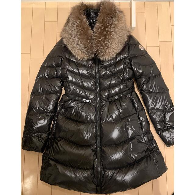 MONCLER(モンクレール)のMONCLER ミリエロン サイズ1 BLACK 美品 レディースのジャケット/アウター(ダウンコート)の商品写真