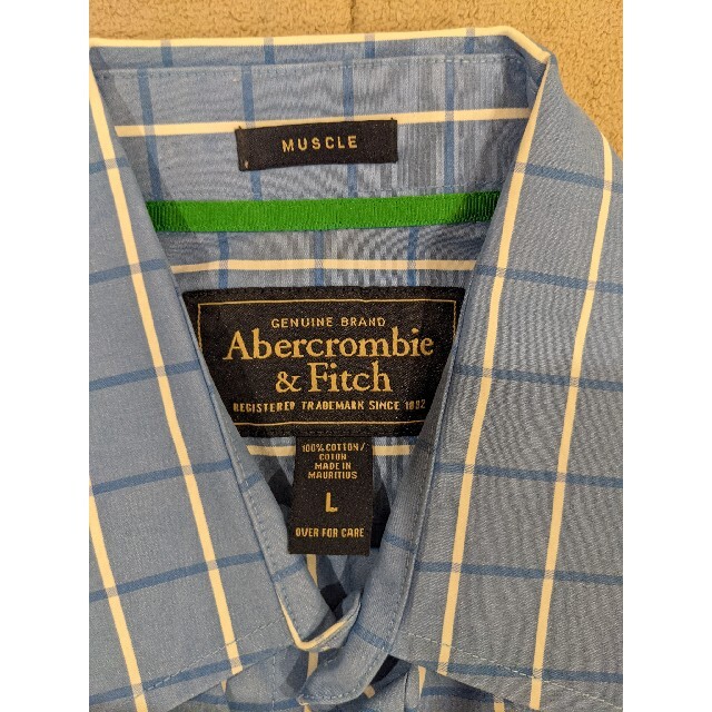 Abercrombie&Fitch(アバクロンビーアンドフィッチ)のAbercrombie&Fitch アバクロ チェック ボタンダウンシャツ③ メンズのトップス(シャツ)の商品写真