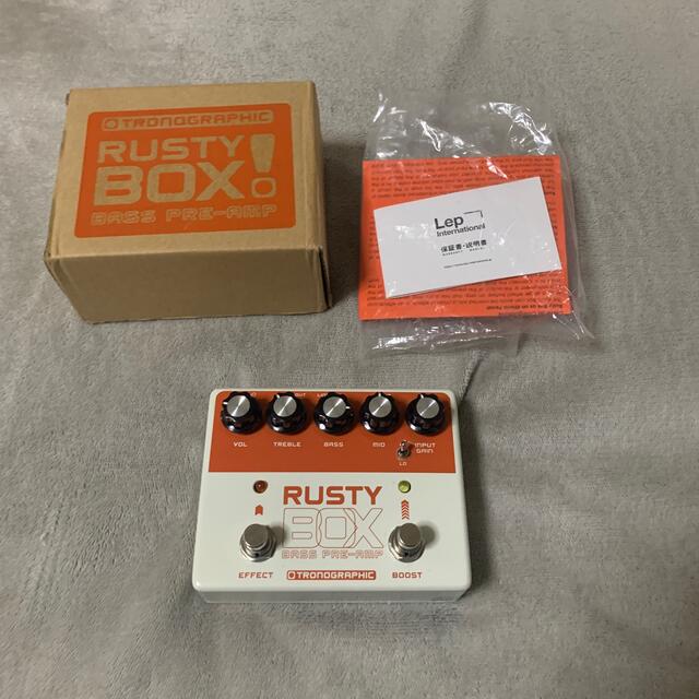 TRONOGRAPHIC RUSTY BOX ベースエフェクター TRONOGRAPHIC RUSTY BOX ベースエフェクター