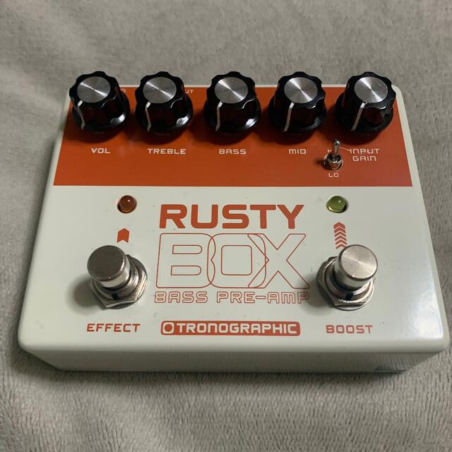 TRONOGRAPHIC RUSTY BOX ベースエフェクター TRONOGRAPHIC RUSTY BOX ベースエフェクター