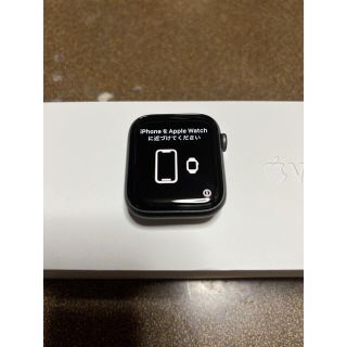 アップルウォッチ(Apple Watch)のApple Watch series4 44mm アルミ グレイ GPS(腕時計(デジタル))