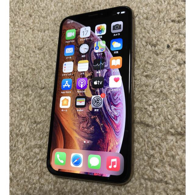 顔認証ApplePayiPhonexs 256GB SIMフリー