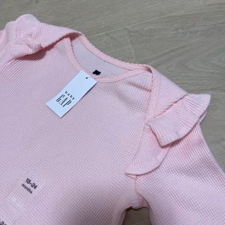 ベビーギャップ(babyGAP)のベビーギャップ   ロンパース  肩フリル　90  新品(その他)