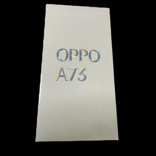 OPPO - 【新品未開封】OPPO A73 64GB ネービーブルー SIMフリーの通販 