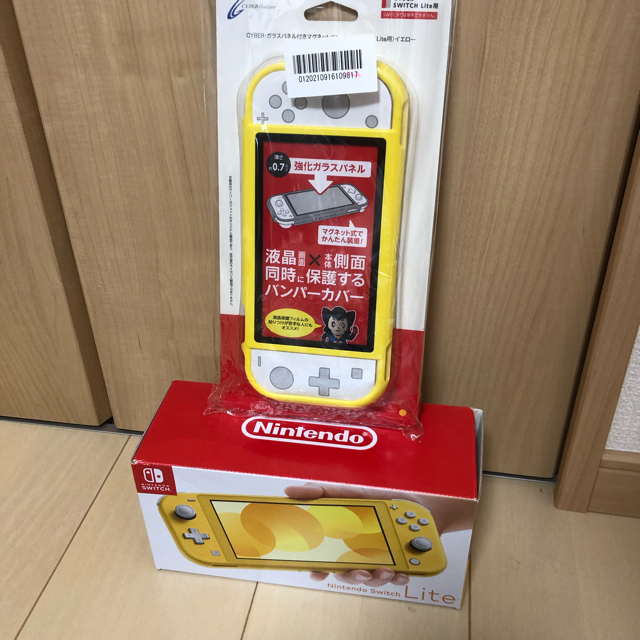 Nintendo Switch Lite イエロー　シリコンケースセット