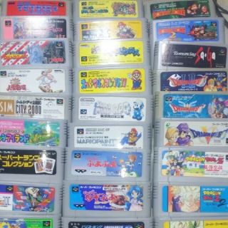 ニンテンドウ(任天堂)の参考写真 スーパーファミコン(家庭用ゲームソフト)