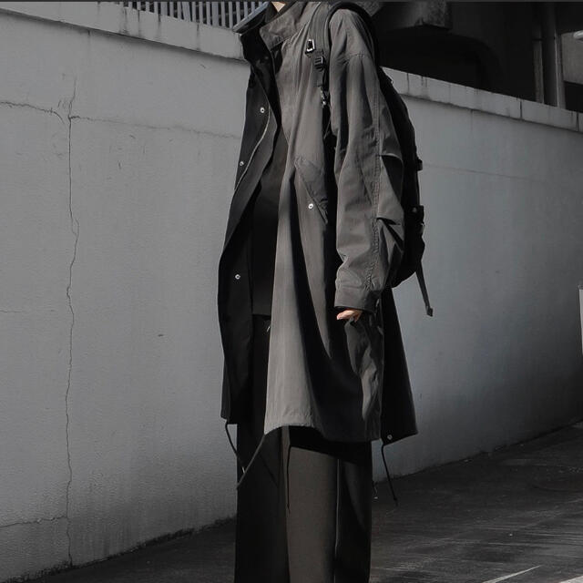 【M65】loose military coat (3WAY)  remer