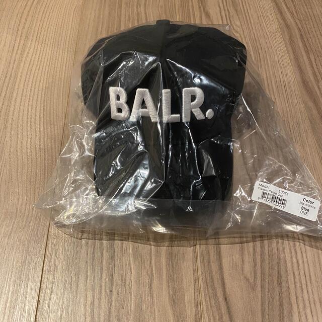BALR.キャップ 帽子 黒 新品未使用タグ付き 3555