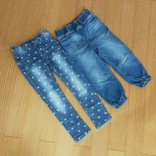 ベビーギャップ(babyGAP)のbabyGap　105　4years　デニムパンツ　Ｈ＆M　4-5Y 110(パンツ/スパッツ)